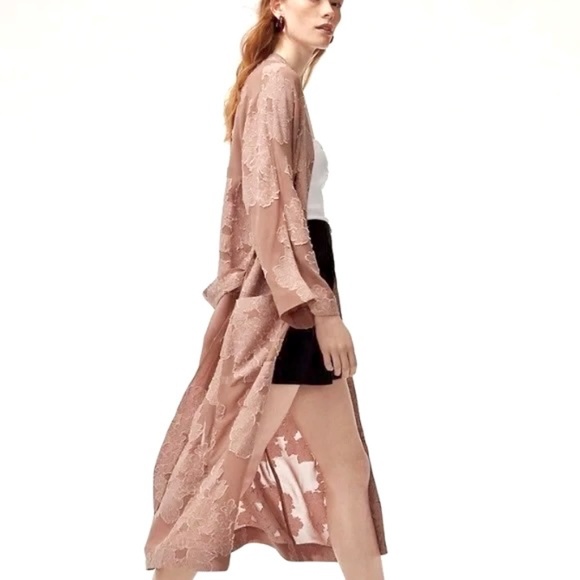 Aritzia Wilfred Durante Jacket Robe - Pink - Size XS - Picture 2 of 14